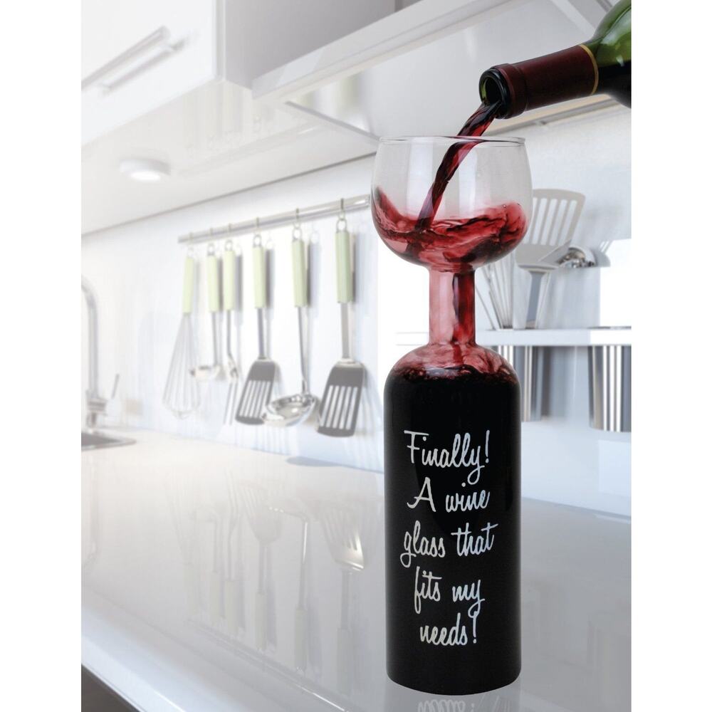 Big Mouth Toys Large Wine Glass "Finally a Wine Glass That Fits My Needs"
